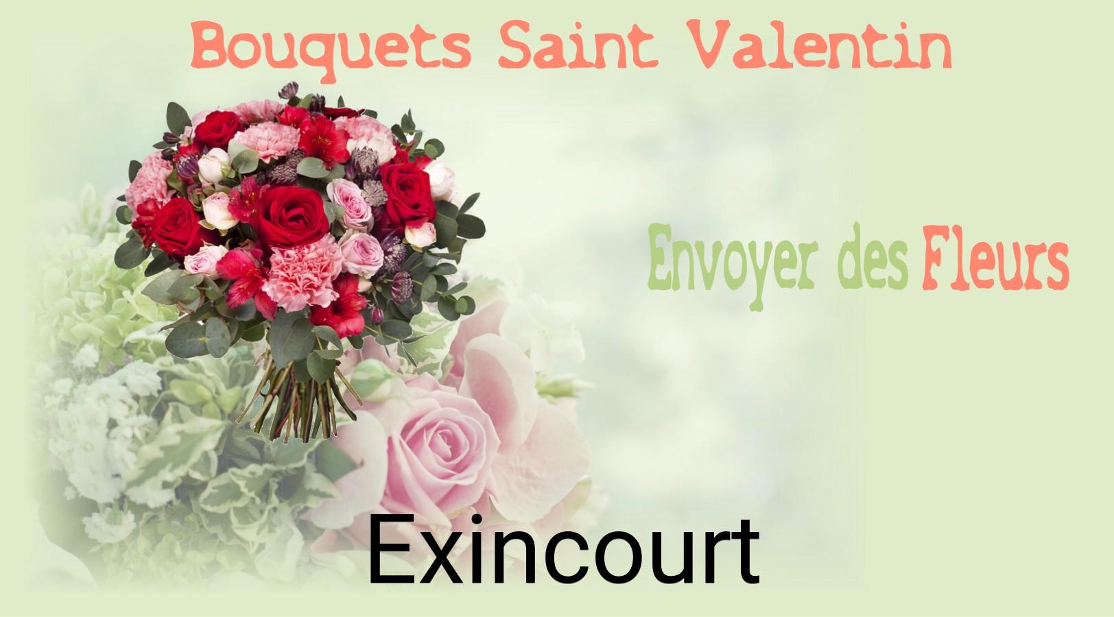 Roses de Saint-Valentin livrées à Exincourt